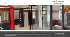 Desktop Screenshot of bau-elemente.at