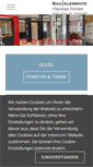 Mobile Screenshot of bau-elemente.at